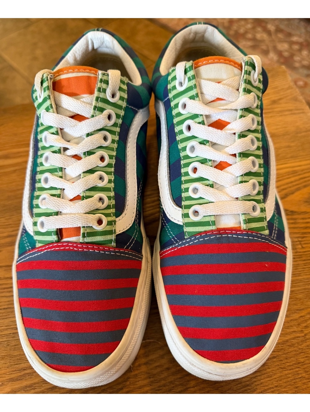 Vans Old Skool  Stripe Block Sneakers - Picture 5 of 10